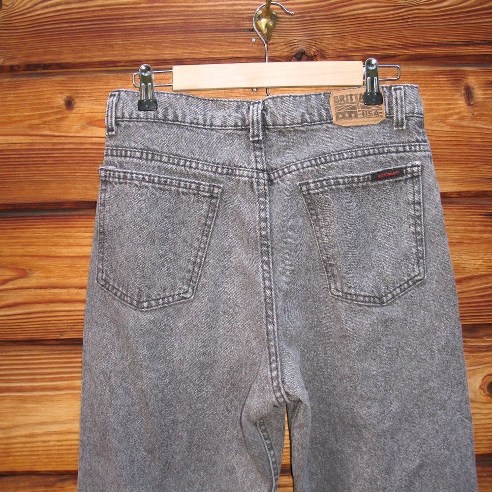 Vintage 80's  High Rise Acid Wash Mom Jeans - Picture 6 of 8